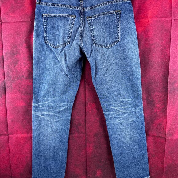 AG THE EX-BOYFRIEND SLIM FIT WOMEN'S JEANS SIZE 31, DISTRESSED LOOK JEANS - Picture 9 of 13